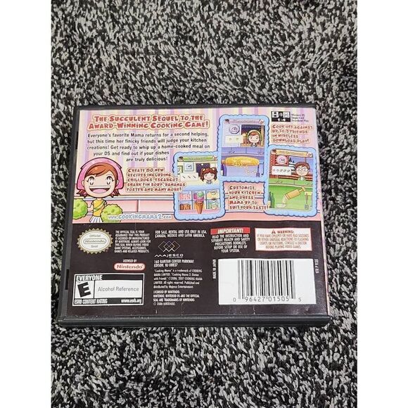 Nintendo DS Cooking Mama 2 Dinner With Friends - Picture 3 of 3